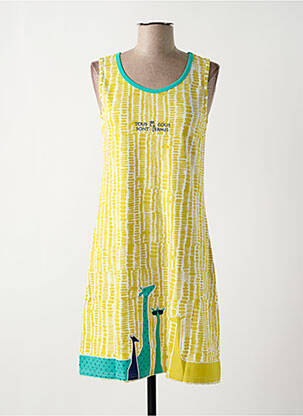 Cămașă de noapte galben ROSE POMME femeie