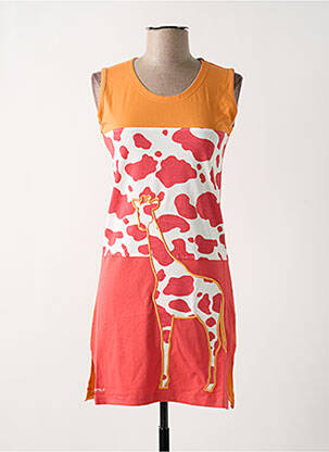 Pijamale scurte portocaliu ROSE POMME femeie