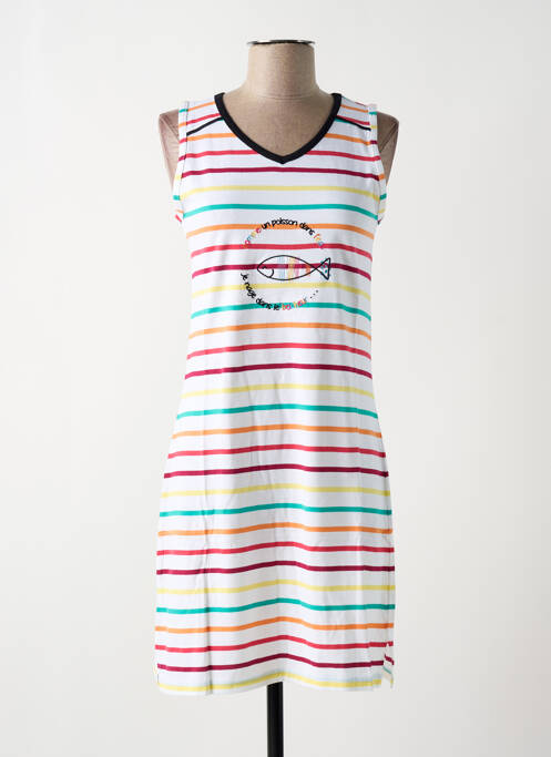 Cămașă de noapte alb ROSE POMME femeie