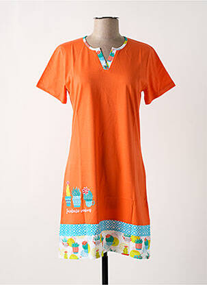 Cămașă de noapte portocaliu ROSE POMME femeie