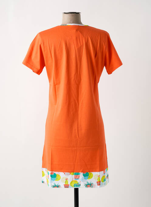 Cămașă de noapte elasticitate portocaliu ROSE POMME femme