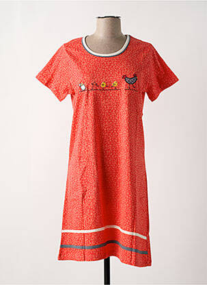 Cămașă de noapte portocaliu ROSE POMME femeie