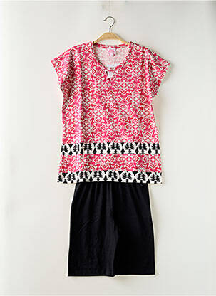 Pijamale scurte roz ROSE POMME femeie