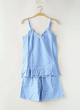 Pijamale scurte albastru ROSE POMME femeie