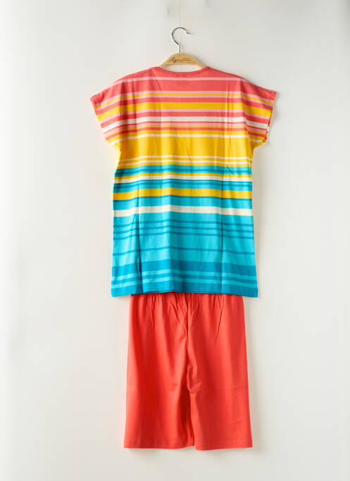 Pijamale scurte portocaliu ROSE POMME femeie