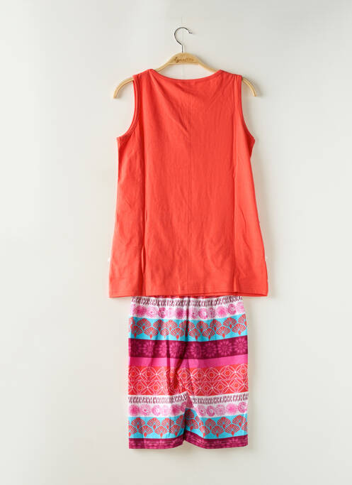 Pijamale scurte portocaliu ROSE POMME femeie