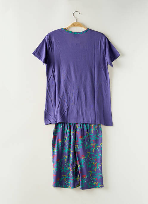 Pijamale scurte violet ROSE POMME femeie