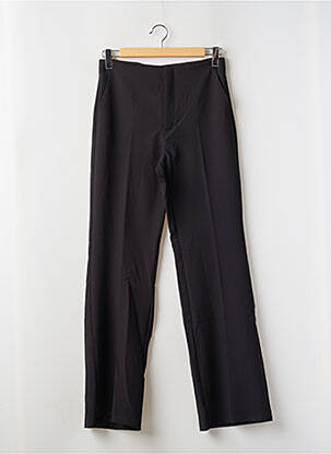 Pantalon evazat elasticitate talie înaltă negru MANGO femeie