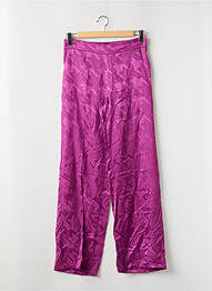 Pantalon larg croială fluidă mărime normală violet AMELIE & AMELIE femeie