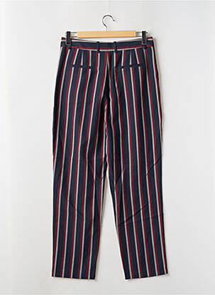 Pantalon drept talie cu cleme talie înaltă albastru PEPE JEANS femeie