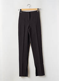 Pantalon drept elasticitate talie înaltă negru MANGO femeie