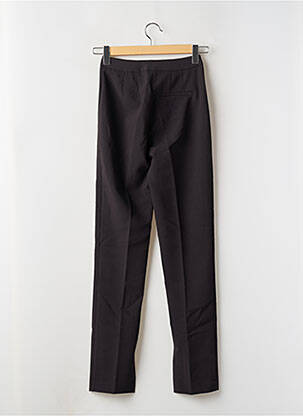 Pantalon drept elasticitate talie înaltă negru MANGO femeie