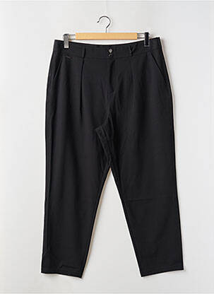 Pantalon drept elasticitate talie înaltă negru STREET ONE femeie