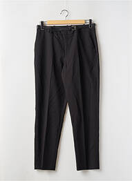 Pantalon drept elasticitate talie înaltă negru MANGO femme