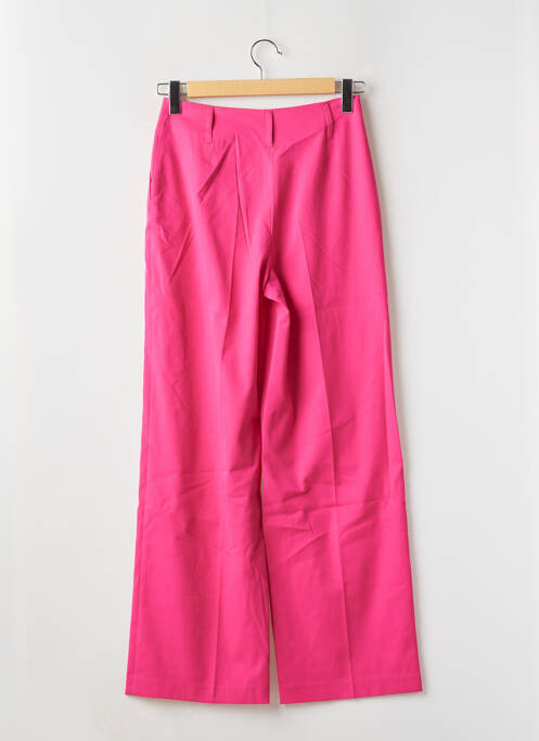 Pantalon larg roz NAF NAF femeie