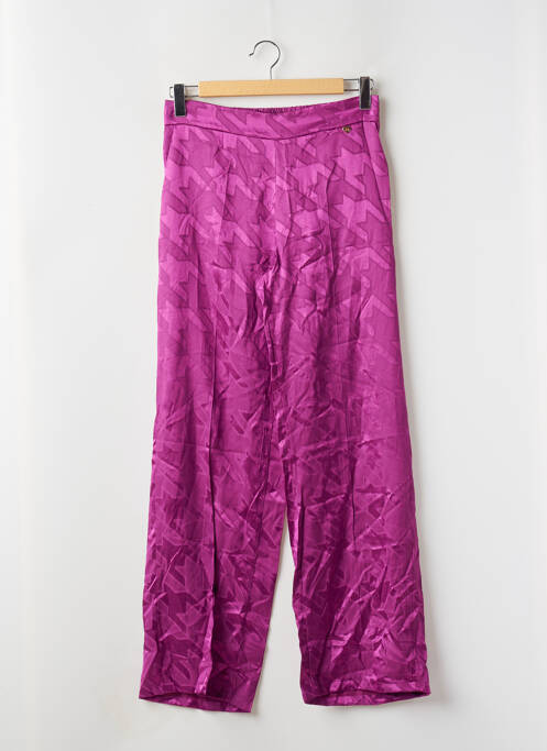Pantalon larg violet AMELIE & AMELIE femeie