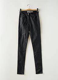 Pantalon cargo buzunare talie înaltă negru PLEASE femeie