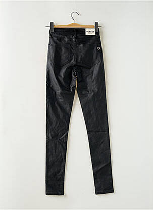 Pantalon cargo talie înaltă talie înaltă negru PLEASE femeie