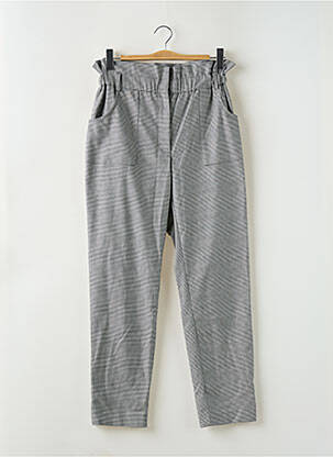 Pantalon 7/8 talie înaltă talie înaltă negru NAF NAF femeie