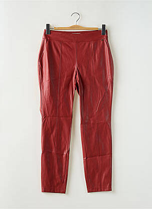Pantalon 7/8 talie înaltă talie înaltă roșu KOCCA femeie