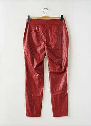 Pantalon 7/8 talie înaltă talie înaltă roșu KOCCA femeie