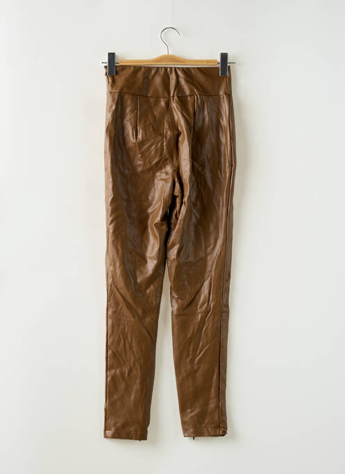 Pantalon slim maro GUESS femeie