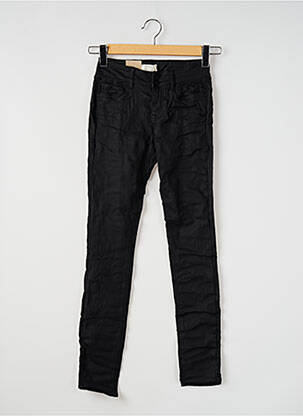 Pantalon slim talie joasă talie joasă negru TOM TAILOR femeie