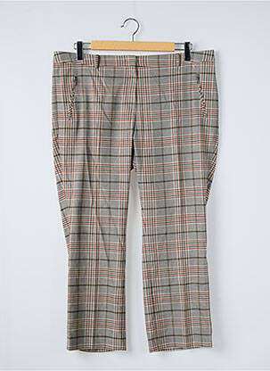 Pantalon 7/8 elasticitate mărime normală gri MORE & MORE femeie