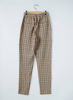 Pantalon slim talie elastică portocalie CEMI BY CÉLINE femeie
