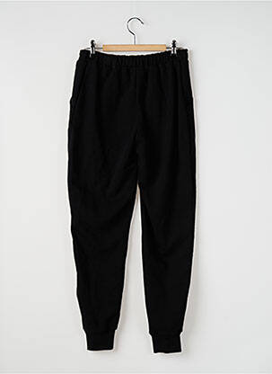 Pantalon drept închidere cu fermoar sub clapetă cu nasturi negru RICH & ROYAL femeie