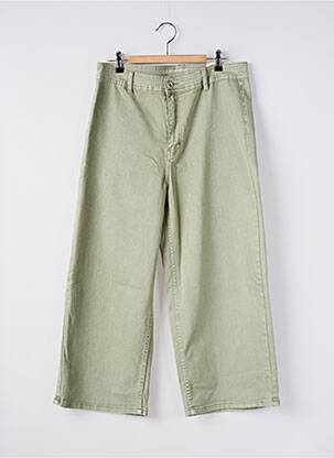 Pantalon evazat verde ZABAIONE femeie