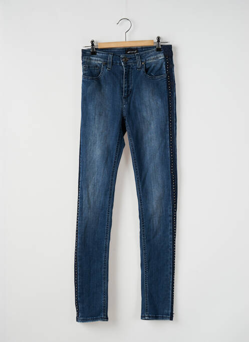 Blugi skinny albastru ASTRID BLACK LABEL femeie