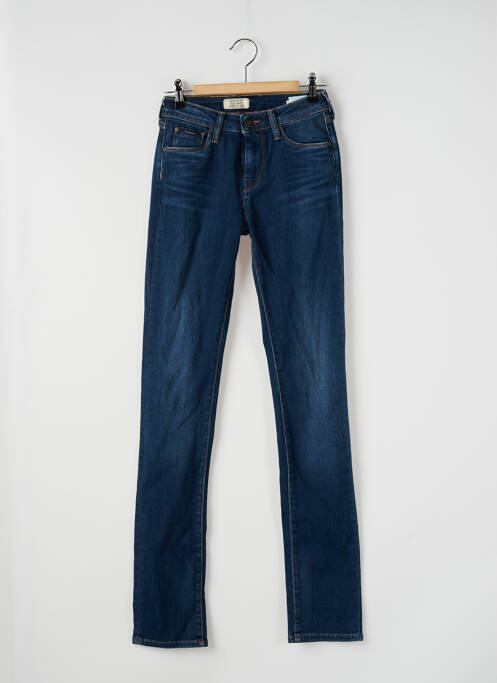 Blugi skinny albastru PEPE JEANS femeie