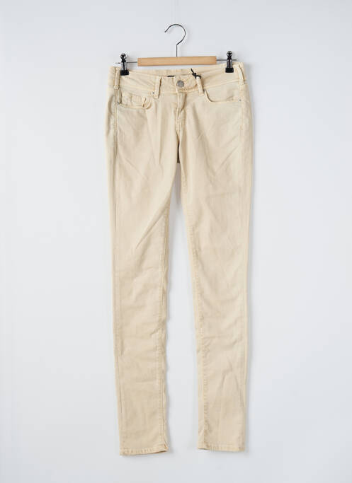 Pantalon slim bej CIMARRON femeie