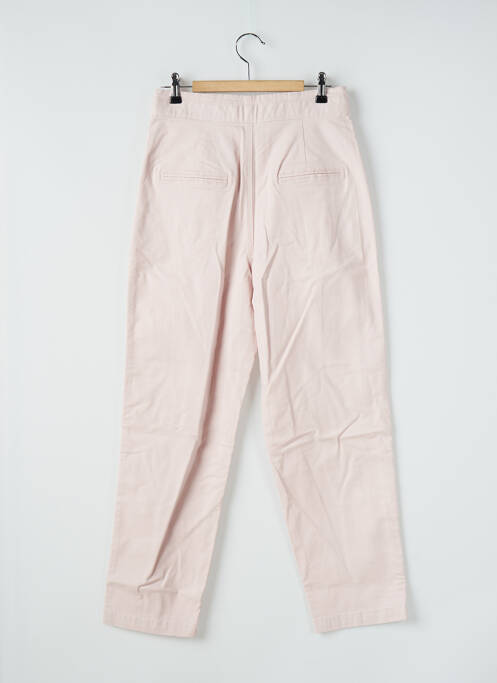 Pantalon drept roz MANGO femeie