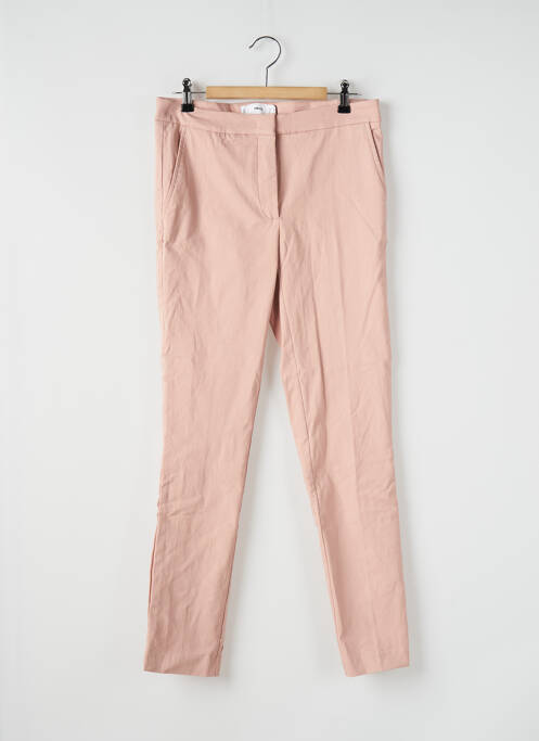 Pantalon slim roz MANGO femeie