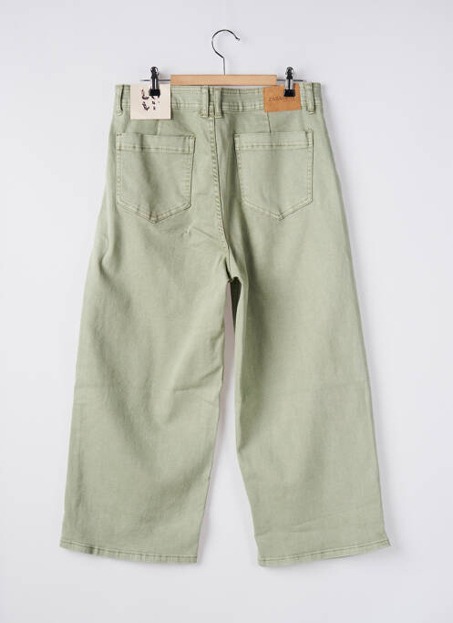 Pantalon evazat verde ZABAIONE femeie