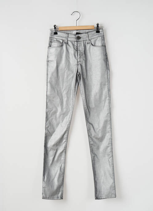 Pantalon slim gri ASTRID BLACK LABEL femeie