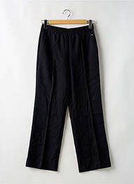 Pantalon drept elasticitate mărime normală negru MANGO femme