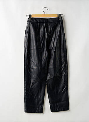 Pantalon drept croială morcov mărime normală negru MANGO femeie