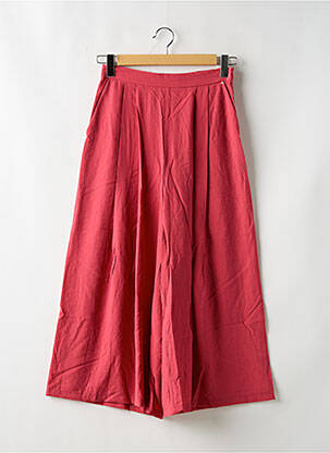 Pantalon trei sferturi roșu MANGO femeie