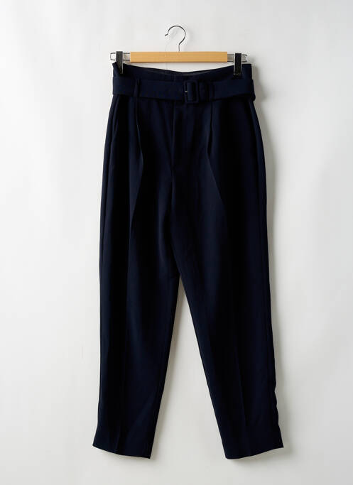 Pantalon drept albastru MANGO femeie