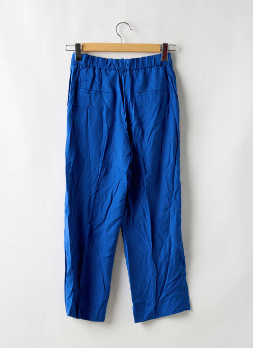 Pantalon drept albastru MANGO femeie