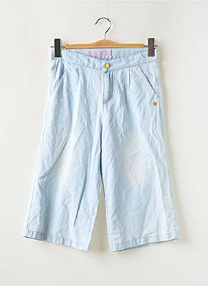 Pantalon larg albastru ESPRIT fată