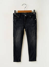 Blugi skinny elasticitate mărime reglabilă negru GUESS fille