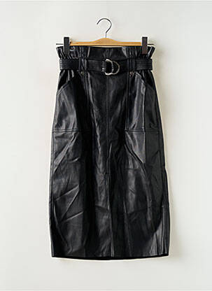 Fustă midi negru ONLY femeie