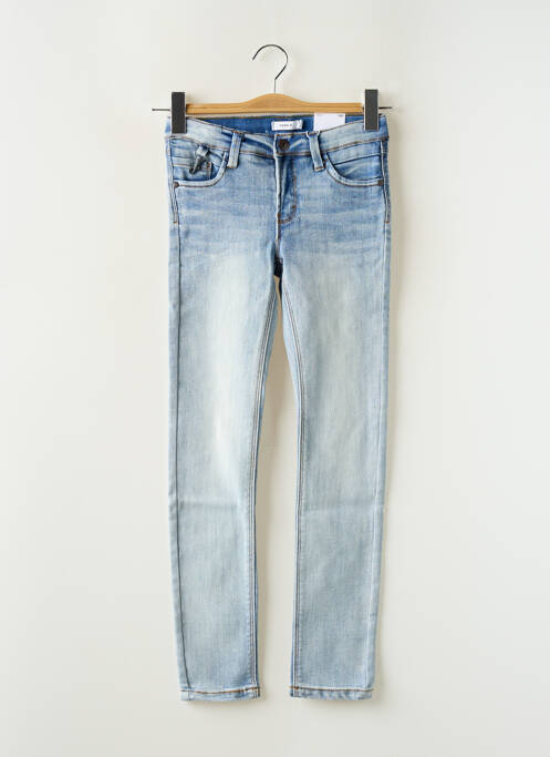 Blugi cu croială slim albastru NAME IT fată