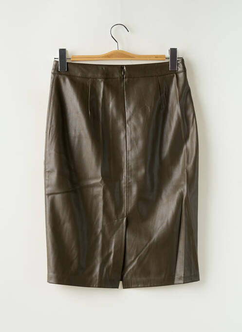 Fustă midi maro MANGO femeie