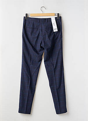 Pantalon chino închidere cu fermoar sub clapetă cu cârlig mărime normală albastru SCOTCH & SODA bărbat