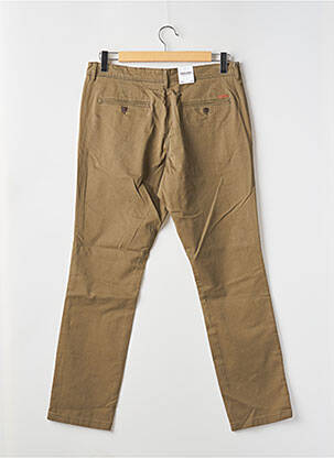 Pantalon chino țesătură poplin mărime normală maro JACK & JONES bărbat